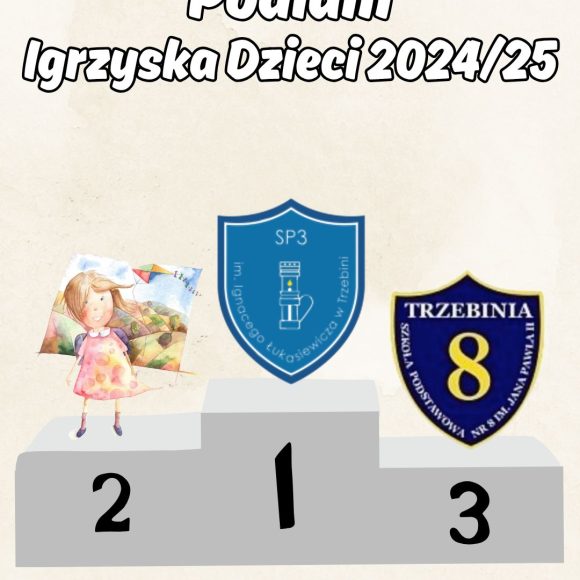 Nasza szkoła najlepsza w gminie Trzebinia w Międzyszkolnej Lidze Sportowej w roku szkolnym 2024/2025