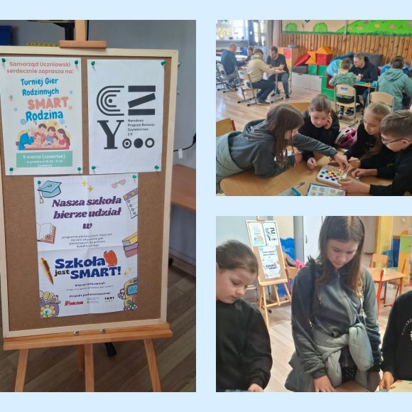 „Smart Rodzina” w SP3 – Święto Gier Logicznych za nami!