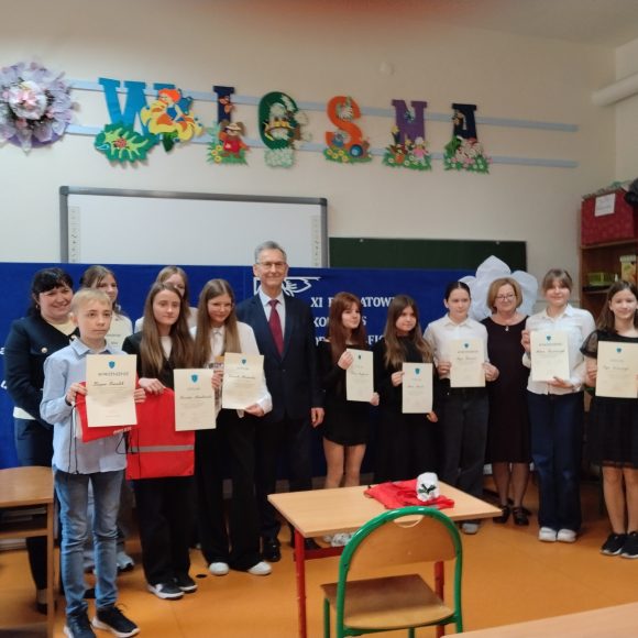 XI Powiatowy Konkurs Ortograficzny „O Złote Pióro Janusza Szczęśniaka – Miłośnika Języka Polskiego”