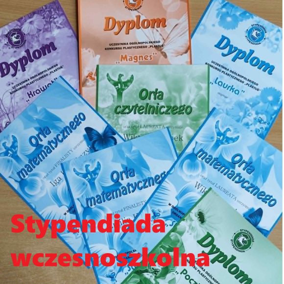 WYNIKI STYPENDIADY WCZESNOSZKOLNEJ W KLASACH I – III